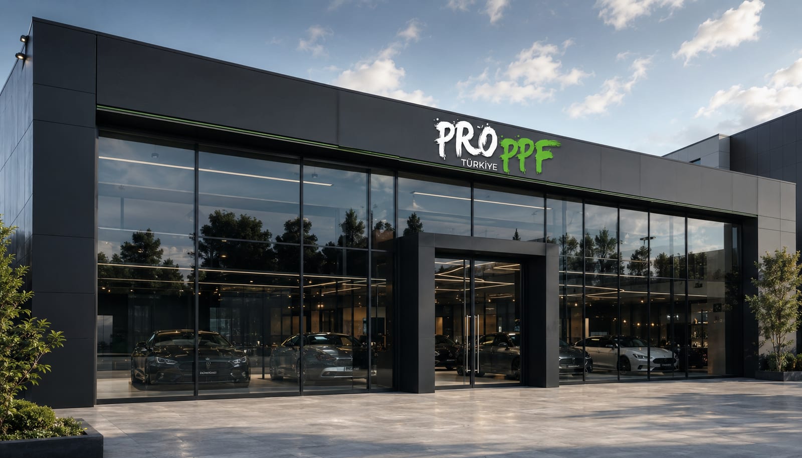 PROPPF Türkiye cam cepheli modern uygulama merkezi